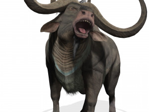 DOWNLOAD BUFFALO 3D MODEL - 3D MODEL ANIMATED - GOAT BULL COW GOAT - BULL COW GOAT BULL COW 3D मॉडल