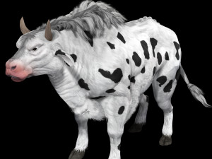 DOWNLOAD BUFFALO 3D MODEL - 3D MODEL ANIMATED - FOR 3DS MAX - BUFFALO - GOAT - BUFFALO 3D Модель