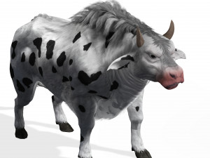 DOWNLOAD BUFFALO 3D MODEL - 3D MODEL ANIMATED - FOR 3DS MAX - BUFFALO - GOAT - BUFFALO 3D Модель