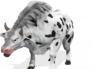 DOWNLOAD BUFFALO 3D MODEL - 3D MODEL ANIMATED - FOR 3DS MAX - BUFFALO - GOAT - BUFFALO 3D Модель