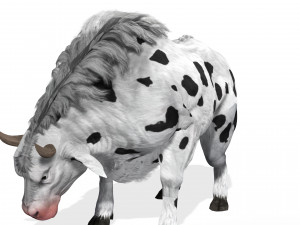 DOWNLOAD BUFFALO 3D MODEL - 3D MODEL ANIMATED - FOR 3DS MAX - BUFFALO - GOAT - BUFFALO 3D Модель