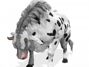 DOWNLOAD BUFFALO 3D MODEL - 3D MODEL ANIMATED - FOR 3DS MAX - BUFFALO - GOAT - BUFFALO 3D Модель