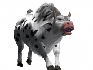 DOWNLOAD BUFFALO 3D MODEL - 3D MODEL ANIMATED - FOR 3DS MAX - BUFFALO - GOAT - BUFFALO 3D Модель