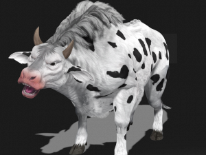DOWNLOAD BUFFALO 3D MODEL - 3D MODEL ANIMATED - FOR 3DS MAX - BUFFALO - GOAT - BUFFALO 3D Модель