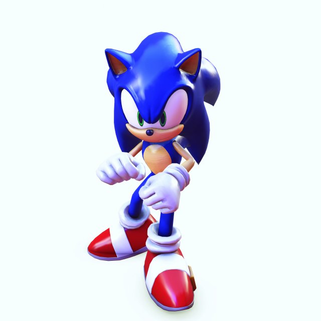 SONIC SONIC 3D MODEL RIGGED CARTOON DRAGON DINOSAUR POKMON SONIC PET PET SONIC TEDDY TEDDY 3D Model .c4d .max .obj .3ds .fbx .stl .blend 