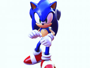 SONIC SONIC 3D MODEL RIGGED CARTOON DRAGON DINOSAUR POKMON SONIC PET PET SONIC TEDDY TEDDY 3D Model