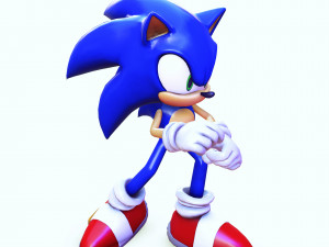 SONIC SONIC 3D MODEL RIGGED CARTOON DRAGON DINOSAUR POKMON SONIC PET PET SONIC TEDDY TEDDY 3D Model