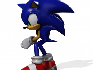 SONIC SONIC 3D MODEL RIGGED CARTOON DRAGON DINOSAUR POKMON SONIC PET PET SONIC TEDDY TEDDY 3D Model