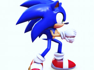 SONIC SONIC 3D MODEL RIGGED CARTOON DRAGON DINOSAUR POKMON SONIC PET PET SONIC TEDDY TEDDY 3D Model