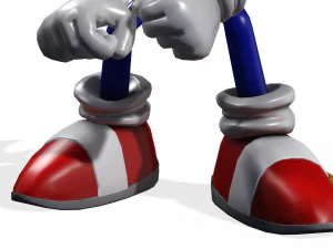 SONIC SONIC 3D MODEL RIGGED CARTOON DRAGON DINOSAUR POKMON SONIC PET PET SONIC TEDDY TEDDY 3D Model