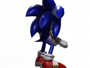 SONIC SONIC 3D MODEL RIGGED CARTOON DRAGON DINOSAUR POKMON SONIC PET PET SONIC TEDDY TEDDY 3D Model