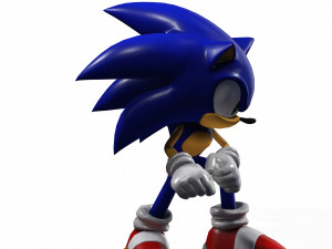 SONIC SONIC 3D MODEL RIGGED CARTOON DRAGON DINOSAUR POKMON SONIC PET PET SONIC TEDDY TEDDY 3D Model