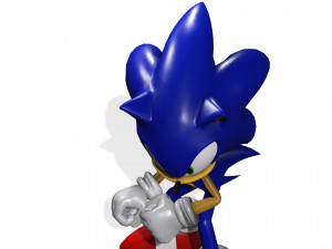 SONIC SONIC 3D MODEL RIGGED CARTOON DRAGON DINOSAUR POKMON SONIC PET PET SONIC TEDDY TEDDY 3D Model