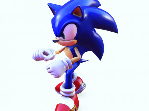 SONIC SONIC 3D MODEL RIGGED CARTOON DRAGON DINOSAUR POKMON SONIC PET PET SONIC TEDDY TEDDY 3D Model