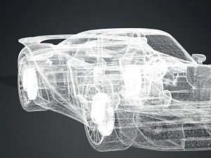 CAR DOWNLOAD FERRARI 458 3D MODEL AUTO STEERING WHEEL GLASS SCIFI 3D Model