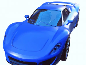 CAR DOWNLOAD FERRARI 458 3D MODEL AUTO STEERING WHEEL GLASS SCIFI 3D Model