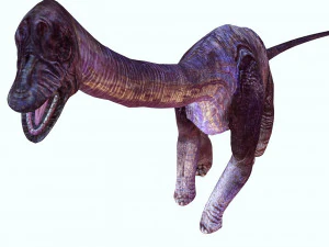 SCARICA MODELLO 3D ANIMATO DI BRACHIOSAURUS - Posterazzi Diplodocus Malawisaurus Saurisquios Camarasaur Modello 3D