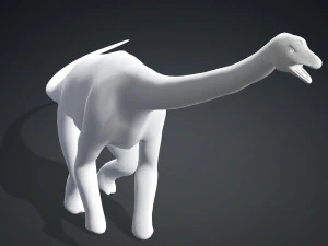 SCARICA MODELLO 3D ANIMATO DI BRACHIOSAURUS - Posterazzi Diplodocus Malawisaurus Saurisquios Camarasaur Modello 3D