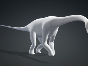 DOWNLOAD BRACHIOSAURUS 3D MODEL ANIMATED - Posterazzi Diplodocus Malawisaurus Saurisquios Camarasaur 3D Model