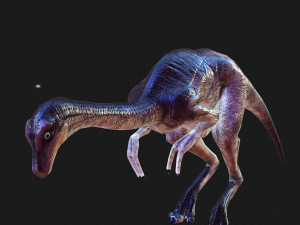 DOWNLOAD DINOGALL 3D MODEL ANIMATED - Gallimimus Gallimimus Aquilamimus Archaeornithomimus 3D Model