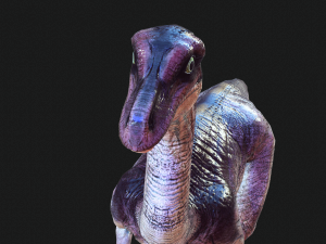 DOWNLOAD DINOGALL 3D MODEL ANIMATED - Gallimimus Gallimimus Aquilamimus Archaeornithomimus 3D Model