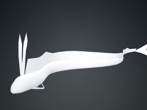 DOWNLOAD HAIRTAIL DOWNLOAD FISH DINOSAUR DINOSAUR HAIRTAIL FISH 3D MODEL ANIMATED - HAIRTAIL Model 3D