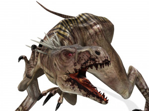 DOWNLOAD RAPTOR 3D MODEL ANIMATED - RAPTOR VELOCIRAPTOR DINOSAUR DINOSAUR 3D Модель