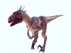 DESCARGAR RAPTOR MODELO 3D ANIMADO - RAPTOR VELOCIRAPTOR DINOSAURIO DINOSAURIO Modelo 3D
