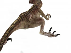 DESCARGAR RAPTOR MODELO 3D ANIMADO - RAPTOR VELOCIRAPTOR DINOSAURIO DINOSAURIO Modelo 3D