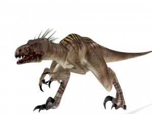 DESCARGAR RAPTOR MODELO 3D ANIMADO - RAPTOR VELOCIRAPTOR DINOSAURIO DINOSAURIO Modelo 3D