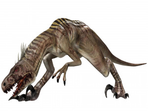 DOWNLOAD RAPTOR 3D MODEL ANIMATED - RAPTOR VELOCIRAPTOR DINOSAUR DINOSAUR 3D Модель