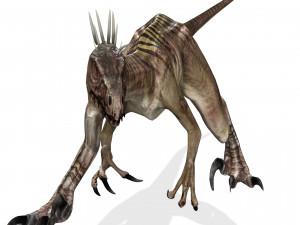 DOWNLOAD RAPTOR 3D MODEL ANIMATED - RAPTOR VELOCIRAPTOR DINOSAUR DINOSAUR 3D Модель