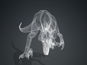 DOWNLOAD RAPTOR 3D MODEL ANIMATED - RAPTOR VELOCIRAPTOR DINOSAUR DINOSAUR 3D Модель