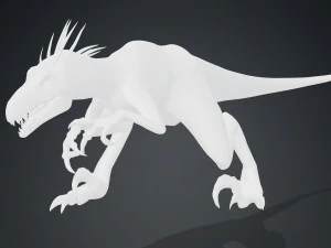 DESCARGAR RAPTOR MODELO 3D ANIMADO - RAPTOR VELOCIRAPTOR DINOSAURIO DINOSAURIO Modelo 3D