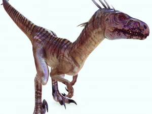 DESCARGAR RAPTOR MODELO 3D ANIMADO - RAPTOR VELOCIRAPTOR DINOSAURIO DINOSAURIO Modelo 3D