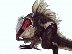 DINOSAUR RAPTOR DINOSAUR RAPTOR 3D MODEL EVIL MONSTER ANIMATED RAPTOR RAPTOR DINOSAUR DINOSAUR 3D Model