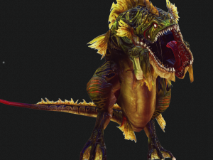 MONSTER DOWNLOAD RAPTOR DINOSAUR RAPTOR 3D MODEL RAPTOR RAPTOR DINOSAUR DINOSAUR GREEN MONSTER EVIL Model 3D