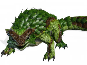 DINOSAUR REPTILE DOWNLOAD SPINEYLIZARD 3D MODEL SPINEYLIZARD CHARMANDER LIZARD DINOSAUR 3D Model