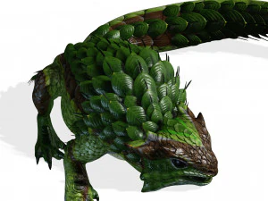 DINOSAUR REPTILE DOWNLOAD SPINEYLIZARD 3D MODEL SPINEYLIZARD CHARMANDER LIZARD DINOSAUR 3D Model