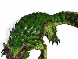 DINOSAUR REPTILE DOWNLOAD SPINEYLIZARD 3D MODEL SPINEYLIZARD CHARMANDER LIZARD DINOSAUR 3D Model