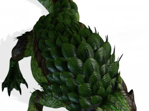 DINOSAUR REPTILE DOWNLOAD SPINEYLIZARD 3D MODEL SPINEYLIZARD CHARMANDER LIZARD DINOSAUR 3D Model