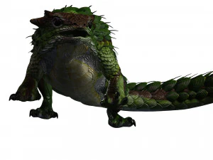 DINOSAUR REPTILE DOWNLOAD SPINEYLIZARD 3D MODEL SPINEYLIZARD CHARMANDER LIZARD DINOSAUR 3D Model