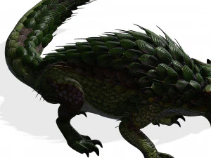 DINOSAUR REPTILE DOWNLOAD SPINEYLIZARD 3D MODEL SPINEYLIZARD CHARMANDER LIZARD DINOSAUR 3D Model