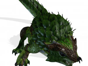 DINOSAUR REPTILE DOWNLOAD SPINEYLIZARD 3D MODEL SPINEYLIZARD CHARMANDER LIZARD DINOSAUR 3D Model