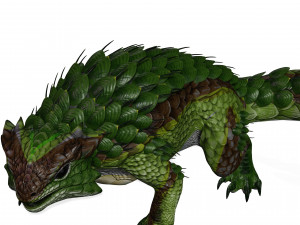 DINOSAUR REPTILE DOWNLOAD SPINEYLIZARD 3D MODEL SPINEYLIZARD CHARMANDER LIZARD DINOSAUR 3D 모델