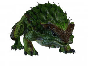 DINOSAUR REPTILE DOWNLOAD SPINEYLIZARD 3D MODEL SPINEYLIZARD CHARMANDER LIZARD DINOSAUR 3D Model