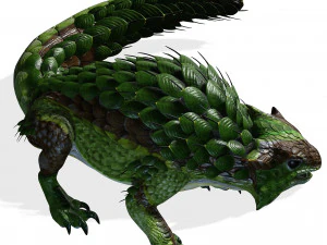 DINOSAUR REPTILE DOWNLOAD SPINEYLIZARD 3D MODEL SPINEYLIZARD CHARMANDER LIZARD DINOSAUR 3D Model