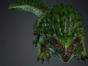 DINOSAUR REPTILE DOWNLOAD SPINEYLIZARD 3D MODEL SPINEYLIZARD CHARMANDER LIZARD DINOSAUR 3D Model