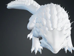 DINOSAUR REPTILE DOWNLOAD SPINEYLIZARD 3D MODEL SPINEYLIZARD CHARMANDER LIZARD DINOSAUR 3D Model