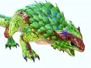 DINOSAUR DOWNLOAD SPINEYLIZARD 3D MODEL REPTILE EVIL MONSTER SPINEYLIZARD ANIMATED PREHISTORIC 3D Model